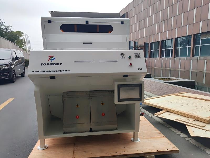 Prueba e inspección cuidadosa del clasificador de color antes del envío